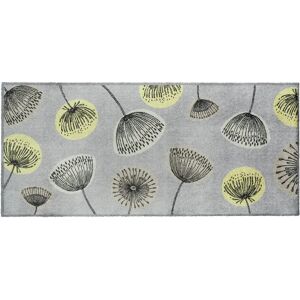 Marlow Home Co. Hunnicutt Botanical Florals Kitchen Mat white 150.0 H x 67.0 W x 0.8 D cm