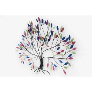 Rosalind Wheeler Wild Growth wall sculpture black/blue/gray/green/pink 76.0 H x 102.0 W x 11.0 D cm