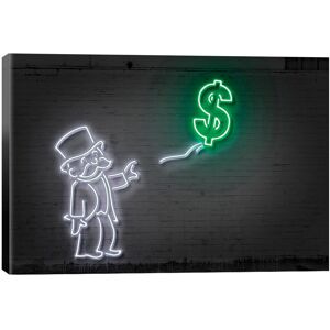 Ebern Designs Rich Uncle Pennybags (aka Mr. Monopoly) with A Balloon' by Aged Pixel 66.04 cm H x 45.72 cm W x 3.175 cm D