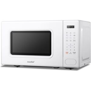 Living And Home 44cm 20m³ L External Accent Microwave with Sensor Cooking and Air Frying Capability White 25.9cm H X 44cm W X 31.9cm D
