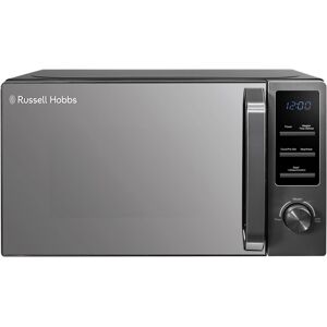 Midnight Russell Hobbs Rhm2028ds 20l Digital Microwave In Dark Steel Black 25.8cm H X 43.9cm W X 35.7cm D