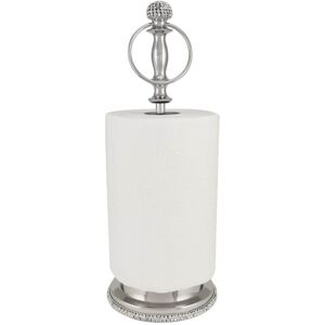 Fairmont Park Lana Free-Standing Paper Towel Holder Silver 42cm H X 13cm W X 13cm D