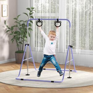 Isabelle & Max Metro Lane Cosenza Metal Foldable and Water Resistant Outdoor Kids Game Purple 128cm H X 148cm W X 105cm D