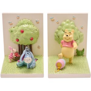 Disney Winnie The Pooh Bookends Green 13.3cm H X 26.4cm W X 10.7cm D