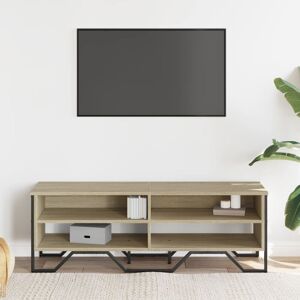 Latitude Run Vidaxl TV Stand, made of wood, 180 x 34 x 41cm Sonoma Oak 122cm Latitude Run Vidaxl TV Stand, made of wood, 180 x 34 x 41cm Sonoma Oak 122cm