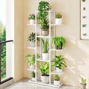 17 Stories Tahitha Plant Stand White 126cm H x 62.5cm W x 23cm D 17 Stories Tahitha Plant Stand White 126cm H x 62.5cm W x 23cm D