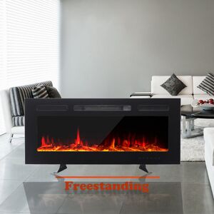Symple Stuff Loami M.C. Haus 102Cm W Recessed Wall Mounted Electric Fire Black 43cm H X 102cm W X 14cm D Symple Stuff Loami M.C. Haus 102Cm W Recessed Wall Mounted Electric Fire Black 43cm H X 102cm W X 14cm D