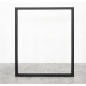 Symple Stuff Aieden Table Leg Black 71cm H X 60cm W X 6cm D Symple Stuff Aieden Table Leg Black 71cm H X 60cm W X 6cm D