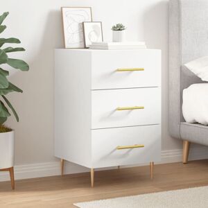 Fairmont Park Neymar Iron Bedside Table White 66cm H X 40cm W X 40cm D Fairmont Park Neymar Iron Bedside Table White 66cm H X 40cm W X 40cm D