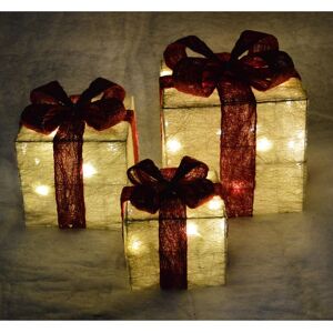 The Seasonal Aisle 3 Piece LED Sparkling Present Set Yellow/Red 76.2cm H X 76.2cm W X 76.2cm D The Seasonal Aisle 3 Piece LED Sparkling Present Set Yellow/Red 76.2cm H X 76.2cm W X 76.2cm D