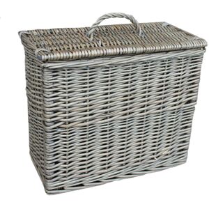 Brambly Cottage Toilet Tidy Lidded Wicker Basket Grey/Brown Brambly Cottage Toilet Tidy Lidded Wicker Basket Grey/Brown
