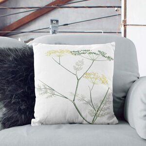 East Urban Home Blooming Fennel Flowers by Pierre-Joseph Redoute Cushion with Filling Stone 55cm H x 55cm W x 20cm D East Urban Home Blooming Fennel Flowers by Pierre-Joseph Redoute Cushion with Filling Stone 55cm H x 55cm W x 20cm D
