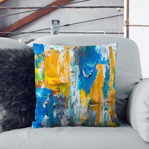 East Urban Home Abstract Art Painting Vol.24 by S.Johnson Cushion with Filling Stone 55 x 55 cm East Urban Home Abstract Art Painting Vol.24 by S.Johnson Cushion with Filling Stone 55 x 55 cm