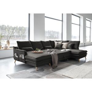 MiuForm Charming Charlie Limited Upholstered Corner Sofa Dark Grey 90cm H X 302cm W X 200cm D MiuForm Charming Charlie Limited Upholstered Corner Sofa Dark Grey 90cm H X 302cm W X 200cm D