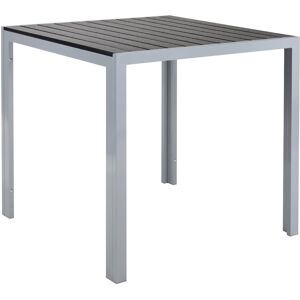 Latitude Run Square 75Cm L Outdoor Bistro Table Grey Latitude Run Square 75Cm L Outdoor Bistro Table Grey