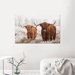 Gracie Oaks Personalized 3D Highland Cow Farmhouse-Inspired Wall Decor in Perfect for Animal Lovers and Unique Gift Wrapped Canvas 70 cm H x 100 cm W Gracie Oaks Personalized 3D Highland Cow Farmhouse-Inspired Wall Decor in Perfect for Animal Lovers and Unique Gift Wrapped Canvas 70 cm H x 100 cm W