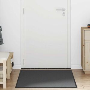 Ebern Designs Non-Slip Indoor / Outdoor Door Mat Anthracite 90cm W x 150cm L Ebern Designs Non-Slip Indoor / Outdoor Door Mat Anthracite 90cm W x 150cm L