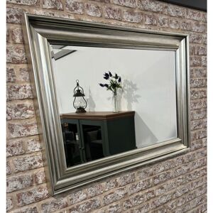 Metro Daphie Mirror Silver and Bronze 233.68 cm H x 167.64 cm W Metro Daphie Mirror Silver and Bronze 233.68 cm H x 167.64 cm W