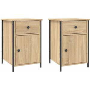 17 Stories Maybritt 1 Drawer Bedside Table Sonoma Oak 60cm H X 40cm W X 42cm D 17 Stories Maybritt 1 Drawer Bedside Table Sonoma Oak 60cm H X 40cm W X 42cm D