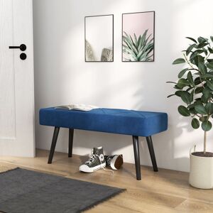 17 Stories Melenie Bench Blue 45cm H X 100cm W X 36cm D 17 Stories Melenie Bench Blue 45cm H X 100cm W X 36cm D