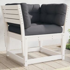 Alpen Home Garden Sofa Armrest with Cushions Outdoor Sofa Couch Solid Wood Pine Anthracite/White 78cm H X 83cm W X 73cm D Alpen Home Garden Sofa Armrest with Cushions Outdoor Sofa Couch Solid Wood Pine Anthracite/White 78cm H X 83cm W X 73cm D