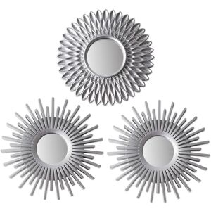 Fairmont Park Wall Mirrors Pack Of 3 Round Mirrors Silver 25cm H X 25cm W X 1.6cm D Fairmont Park Wall Mirrors Pack Of 3 Round Mirrors Silver 25cm H X 25cm W X 1.6cm D