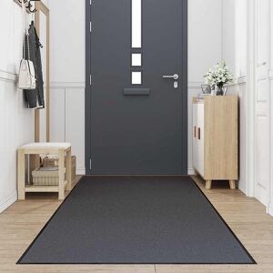 Ebern Designs Non-Slip Indoor / Outdoor Door Mat Anthracite 115cm W x 400cm L Ebern Designs Non-Slip Indoor / Outdoor Door Mat Anthracite 115cm W x 400cm L