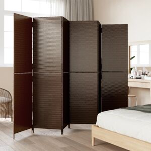 17 Stories Neyzer Folding Room Divider Brown 180cm H x 294 cm W 17 Stories Neyzer Folding Room Divider Brown 180cm H x 294 cm W