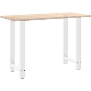17 Stories Seaira Coffee Table Legs Steel White 91cm H x 50cm W x 50cm D 17 Stories Seaira Coffee Table Legs Steel White 91cm H x 50cm W x 50cm D