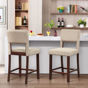 Marlow Home Co. Amaurys 62cm Bar Stool Brown 98cm H X 48cm W X 52cm D Marlow Home Co. Amaurys 62cm Bar Stool Brown 98cm H X 48cm W X 52cm D