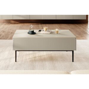 Canora Grey NICOLE LAWA 120 2SZ Cream/Black 48cm H X 120cm W X 60cm D Canora Grey NICOLE LAWA 120 2SZ Cream/Black 48cm H X 120cm W X 60cm D