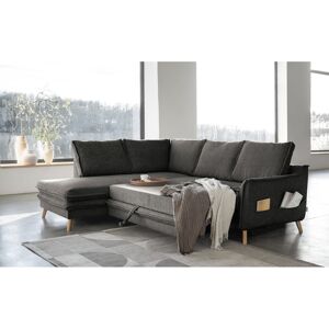 MiuForm Charming Charlie Limited Upholstered Corner Sofa Dark grey 90cm H X 234cm W X 200cm D MiuForm Charming Charlie Limited Upholstered Corner Sofa Dark grey 90cm H X 234cm W X 200cm D