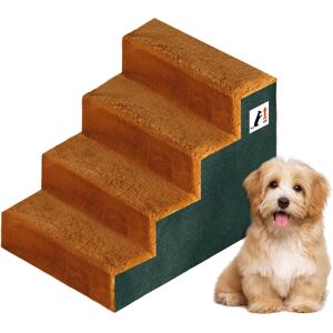 Archie & Oscar Stairs With 4 Steps Brown 40cm H X 39cm W X 39cm D Archie & Oscar Stairs With 4 Steps Brown 40cm H X 39cm W X 39cm D