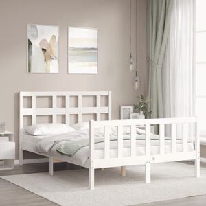 Marlow Home Co. Aniqua Platform Bed White 120 x 200 cm Marlow Home Co. Aniqua Platform Bed White 120 x 200 cm