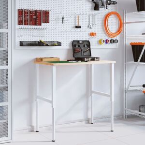 Inbox Zero Adjustable Table Base Grey 55cm W x 95.5cm H Inbox Zero Adjustable Table Base Grey 55cm W x 95.5cm H