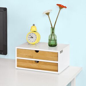 Latitude Run Win Coffee Pod Drawer White;Bamboo 14cm H X 30cm W X 20cm D Latitude Run Win Coffee Pod Drawer White;Bamboo 14cm H X 30cm W X 20cm D