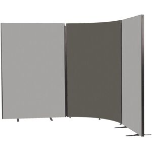 Symple Stuff Wood Partition Gunmetal 152.5cm H x 90cm W x 3cm D Symple Stuff Wood Partition Gunmetal 152.5cm H x 90cm W x 3cm D