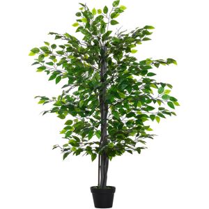 The Seasonal Aisle Charleston 145cm Artificial Banyan Tree in Pot Green 145cm H X 17cm W X 17cm D The Seasonal Aisle Charleston 145cm Artificial Banyan Tree in Pot Green 145cm H X 17cm W X 17cm D
