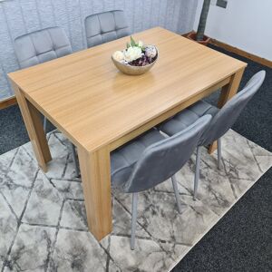 Fairmont Park Migues 4 - Person Dining Set Grey 4 Fairmont Park Migues 4 - Person Dining Set Grey 4