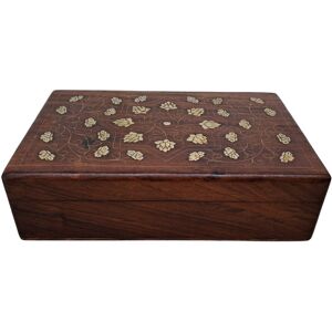 Latitude Vive Jewellery Box Brown 8cm H X 30cm W X 19cm D Latitude Vive Jewellery Box Brown 8cm H X 30cm W X 19cm D