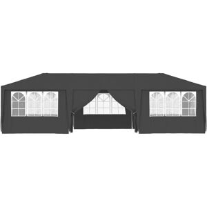 Dakota Fields Ercan 4m x 9m Steel Party Tent Anthracite Dakota Fields Ercan 4m x 9m Steel Party Tent Anthracite