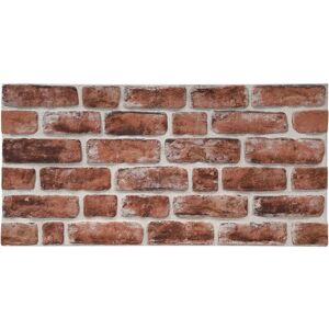 Rio Frayed 54 cm x 103 cm 3D Wall Panel in Terracotta (10-pack) Dark Brown 103cm H X 54cm W Rio Frayed 54 cm x 103 cm 3D Wall Panel in Terracotta (10-pack) Dark Brown 103cm H X 54cm W