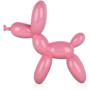 Metro Dog Balloon Aagje Figurine Pink 27cm H x 26cm W x 9.5cm D Metro Dog Balloon Aagje Figurine Pink 27cm H x 26cm W x 9.5cm D