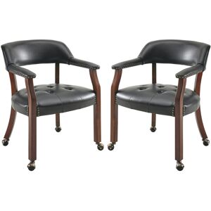 Rosalind Wheeler Deshaundra Polyester Blend Upholstered Armchair Black 80cm H X 64cm W X 66cm D Rosalind Wheeler Deshaundra Polyester Blend Upholstered Armchair Black 80cm H X 64cm W X 66cm D