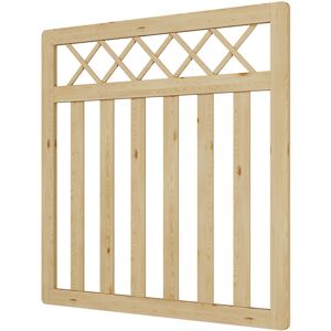 Brambly Cottage Towanna Wood Gate Natural 10 ft. H x 10 ft. W Brambly Cottage Towanna Wood Gate Natural 10 ft. H x 10 ft. W