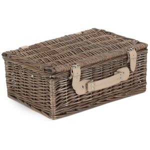 Brambly Cottage Wicker 2 Person 14" Fitted Picnic Hamper Antique Wash 15cm H X 36cm W X 26cm D Brambly Cottage Wicker 2 Person 14" Fitted Picnic Hamper Antique Wash 15cm H X 36cm W X 26cm D