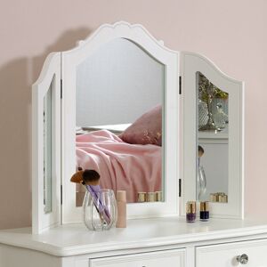 Lily Manor Victoria Dresser Mirror White 60cm H X 79cm W X 2cm D Lily Manor Victoria Dresser Mirror White 60cm H X 79cm W X 2cm D