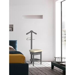Symple Stuff Freestanding Valet Stand Grey 115cm H X 41cm W X 34cm D Symple Stuff Freestanding Valet Stand Grey 115cm H X 41cm W X 34cm D