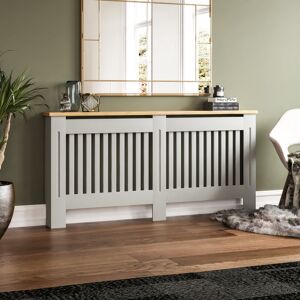 August Grove Beacsfield Radiator Cover Grey 83.3cm H x 152cm W x 19cm D August Grove Beacsfield Radiator Cover Grey 83.3cm H x 152cm W x 19cm D