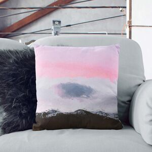 East Urban Home Cloud Above the Mountain Cushion with Filling White 55cm H x 55cm W x 20cm D East Urban Home Cloud Above the Mountain Cushion with Filling White 55cm H x 55cm W x 20cm D